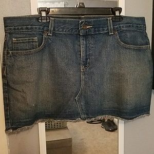 Jean skirt